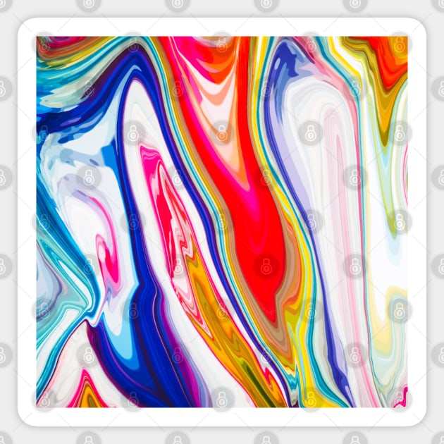 Colorful Marble Inkscape Sticker by TheSkullArmy